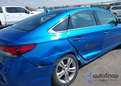 2018 Hyundai Sonata Sport+ из США, поврежденный, VIN 5NPE34AF4JH717514
